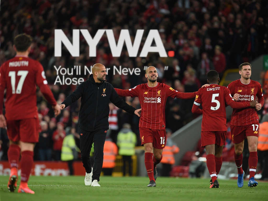 瓜迪奥拉高歌YNWA,隔空力挺斯洛特并讽刺费耶诺德 瓜迪奥拉高歌YNWA,隔空力挺斯洛特并讽刺费耶诺德